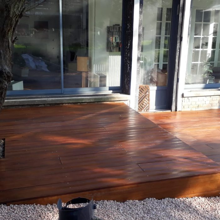 terrasse en teck